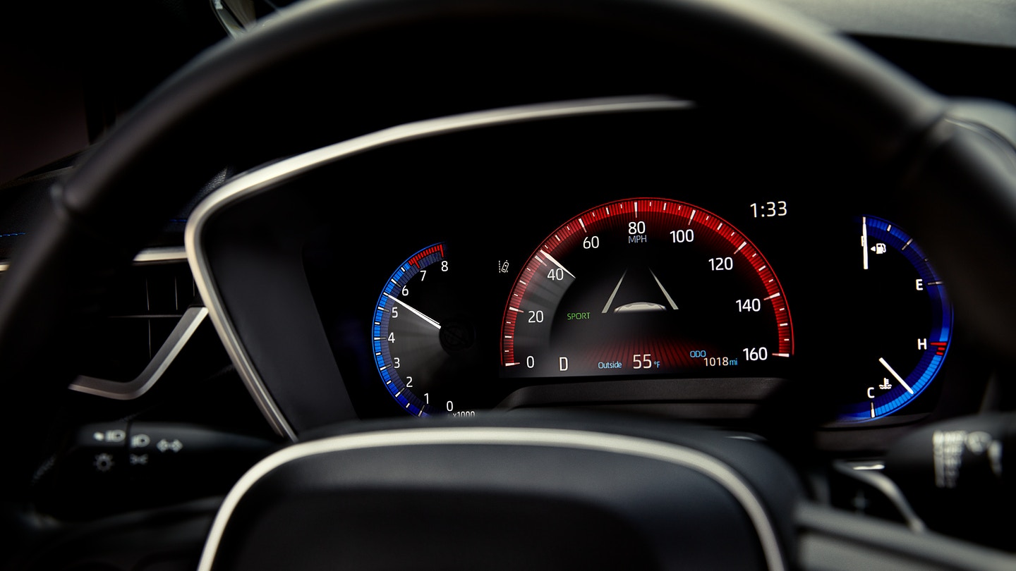 2021 Corolla Instrument Cluster