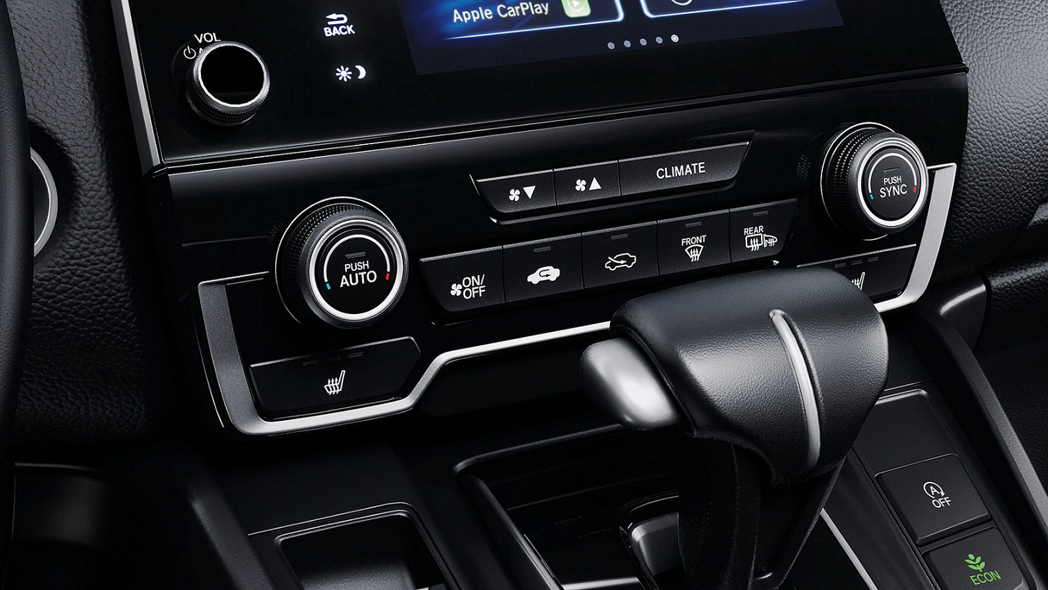 Climate Controls in the 2021 CR-V Hybrid