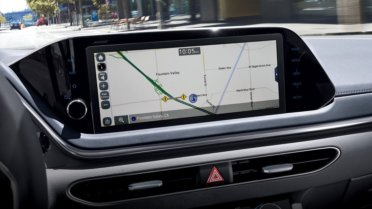 2021 Sonata Hybrid Navigation System