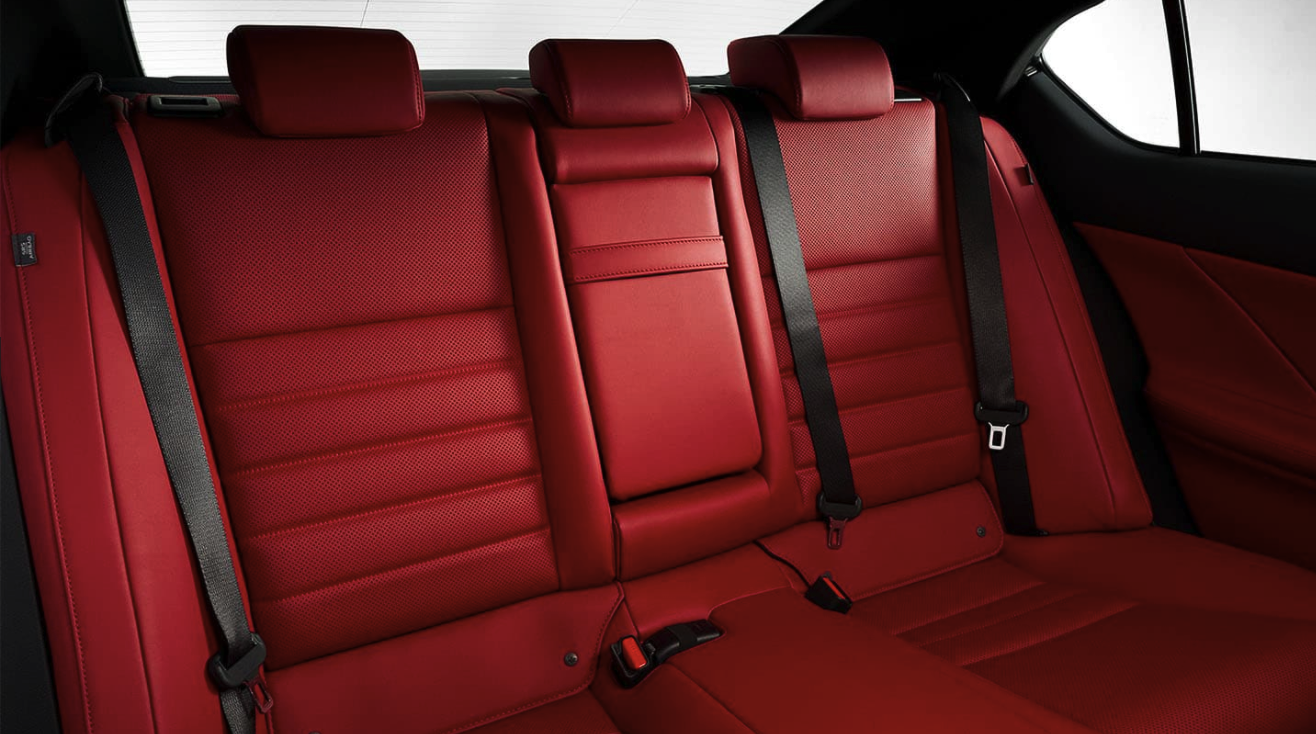 Luxurious Leather Seating in the 2021 Lexus IS 300