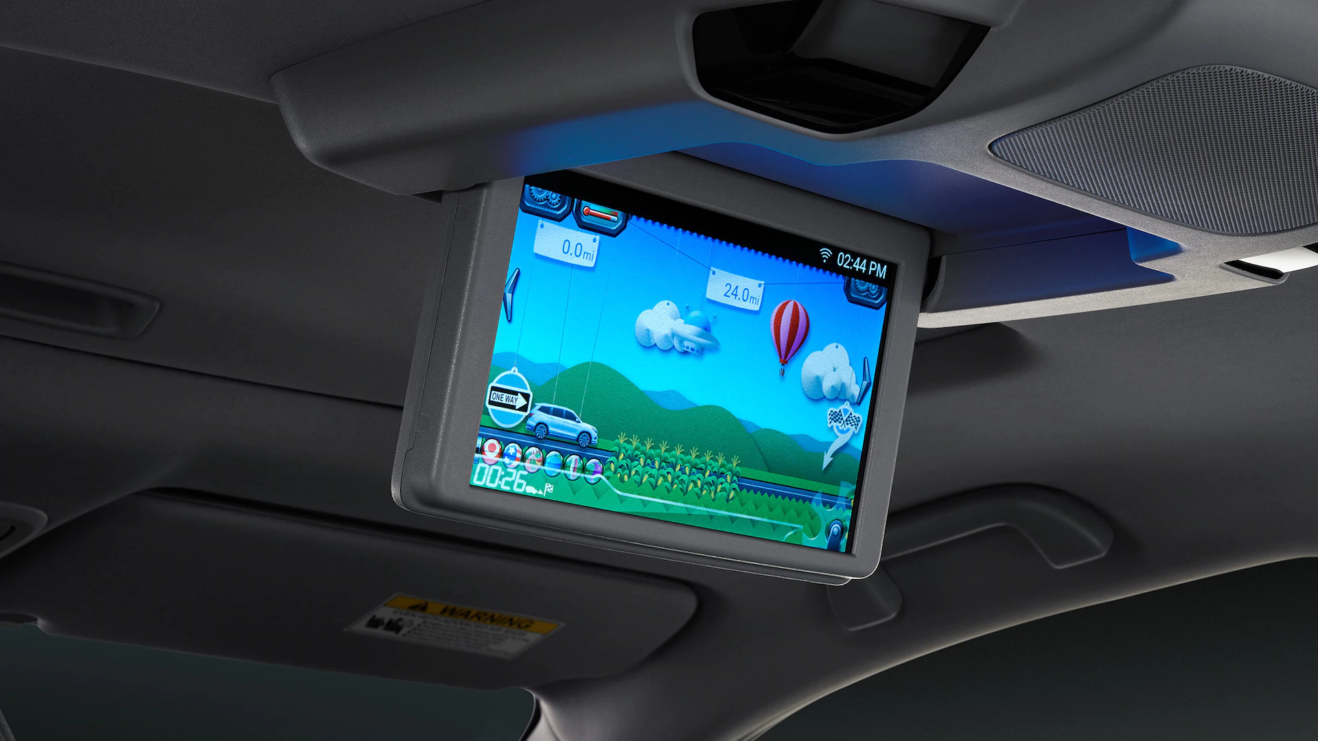 Advanced Rear Entertainment System in the 2021 Pilot