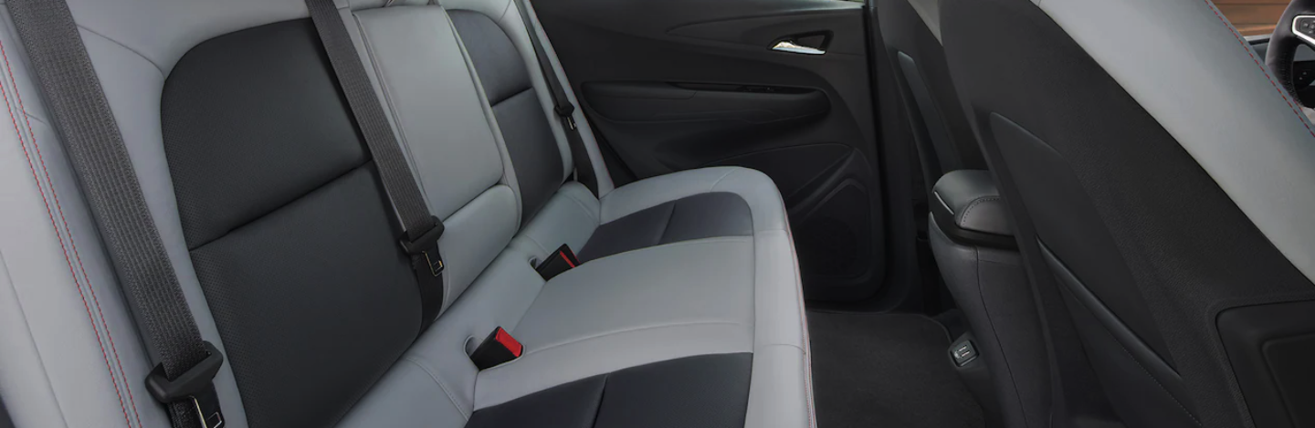 Second Row Seating in the 2021 Chevrolet Bolt EV