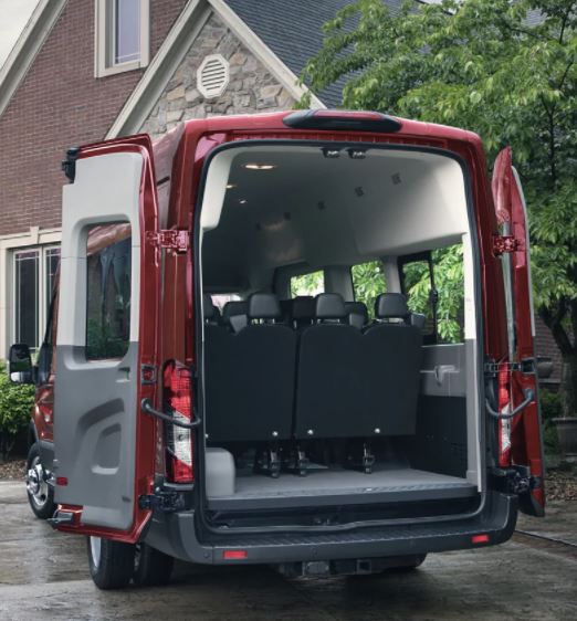 Large Cargo Space in Ford Mobility Buses