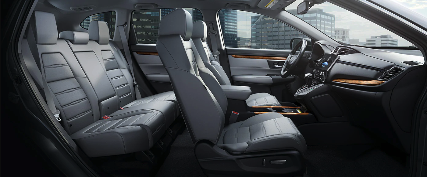 Interior of the 2021 Honda CR-V Hybrid