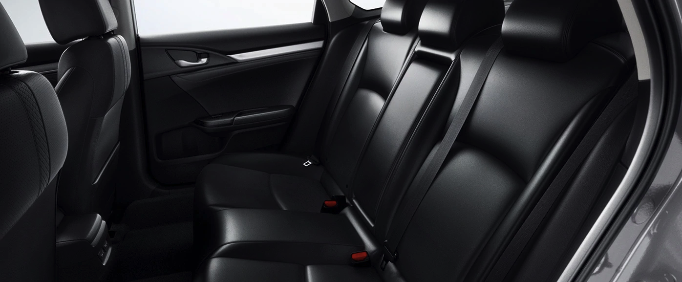 Available Leather Seating in the 2021 Honda Civic