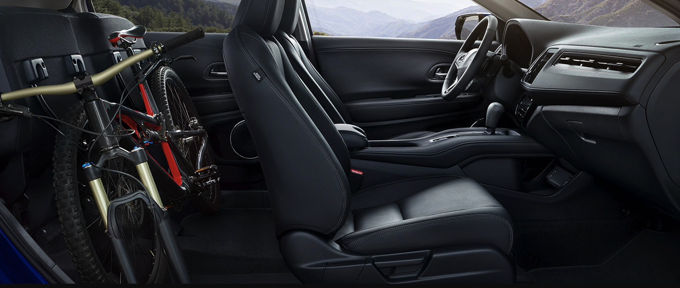 Interior of the Honda HR-V
