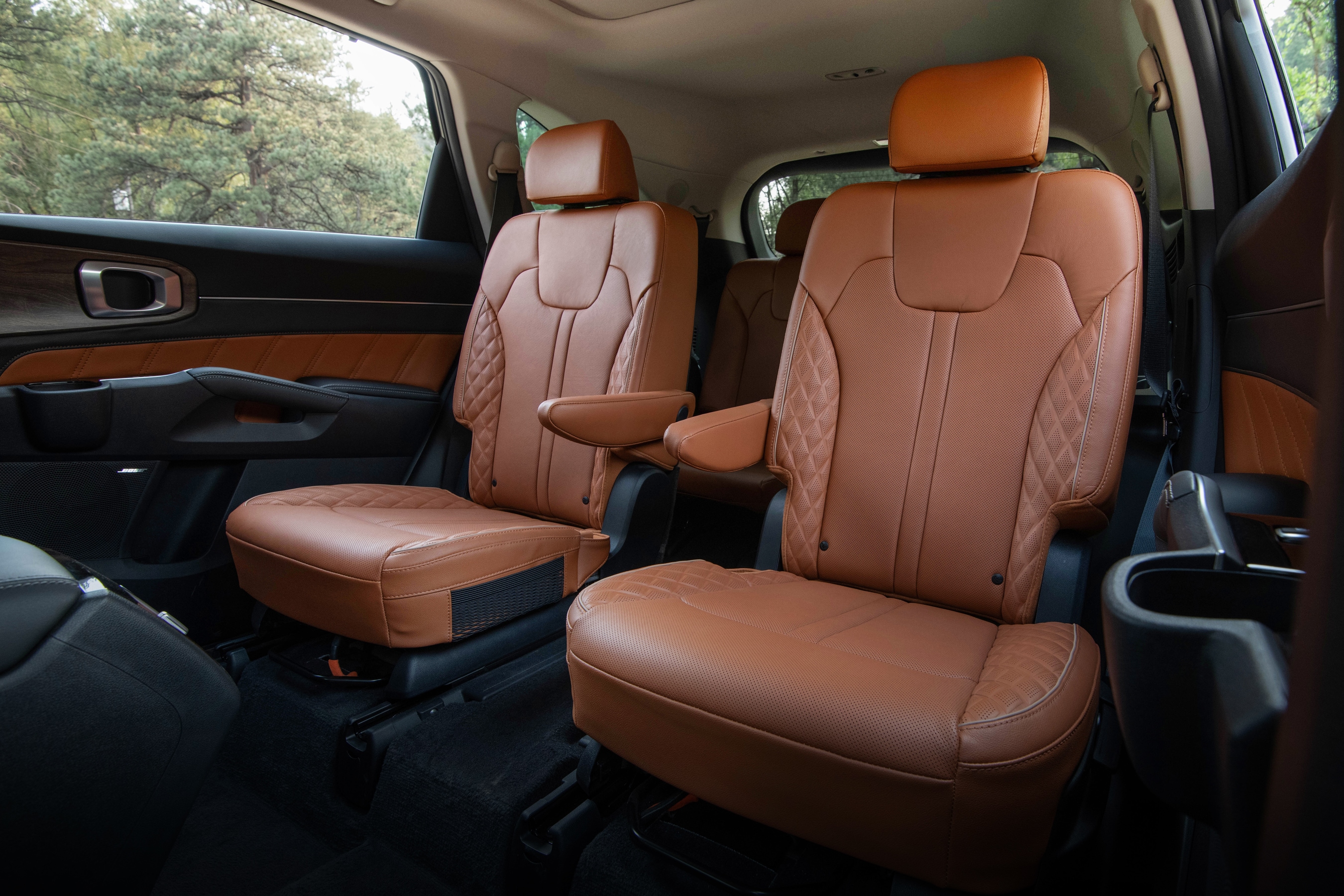 Seats in the 2021 Kia Sorento