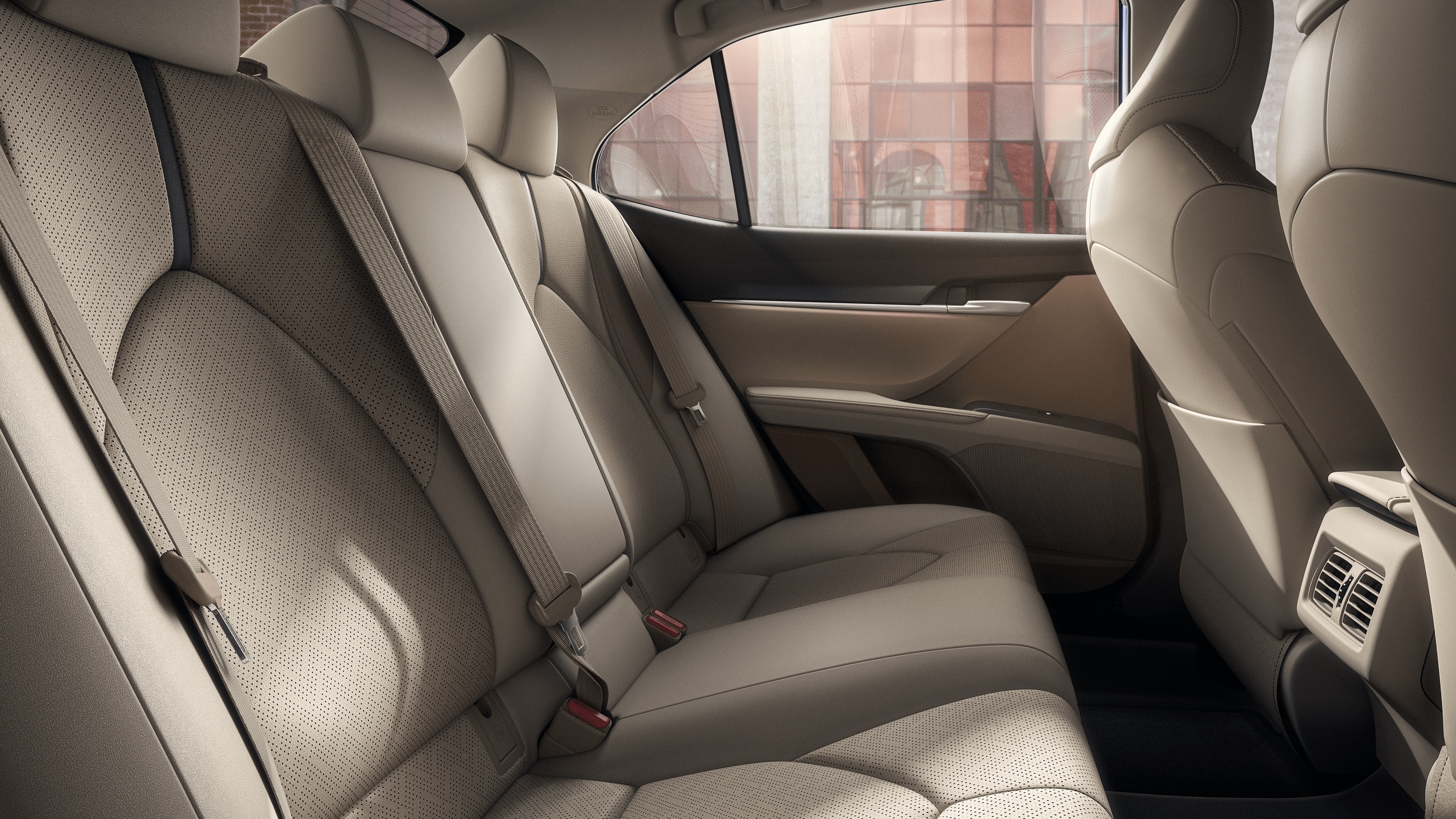Rear Seats in the 2021 Toyota Camry