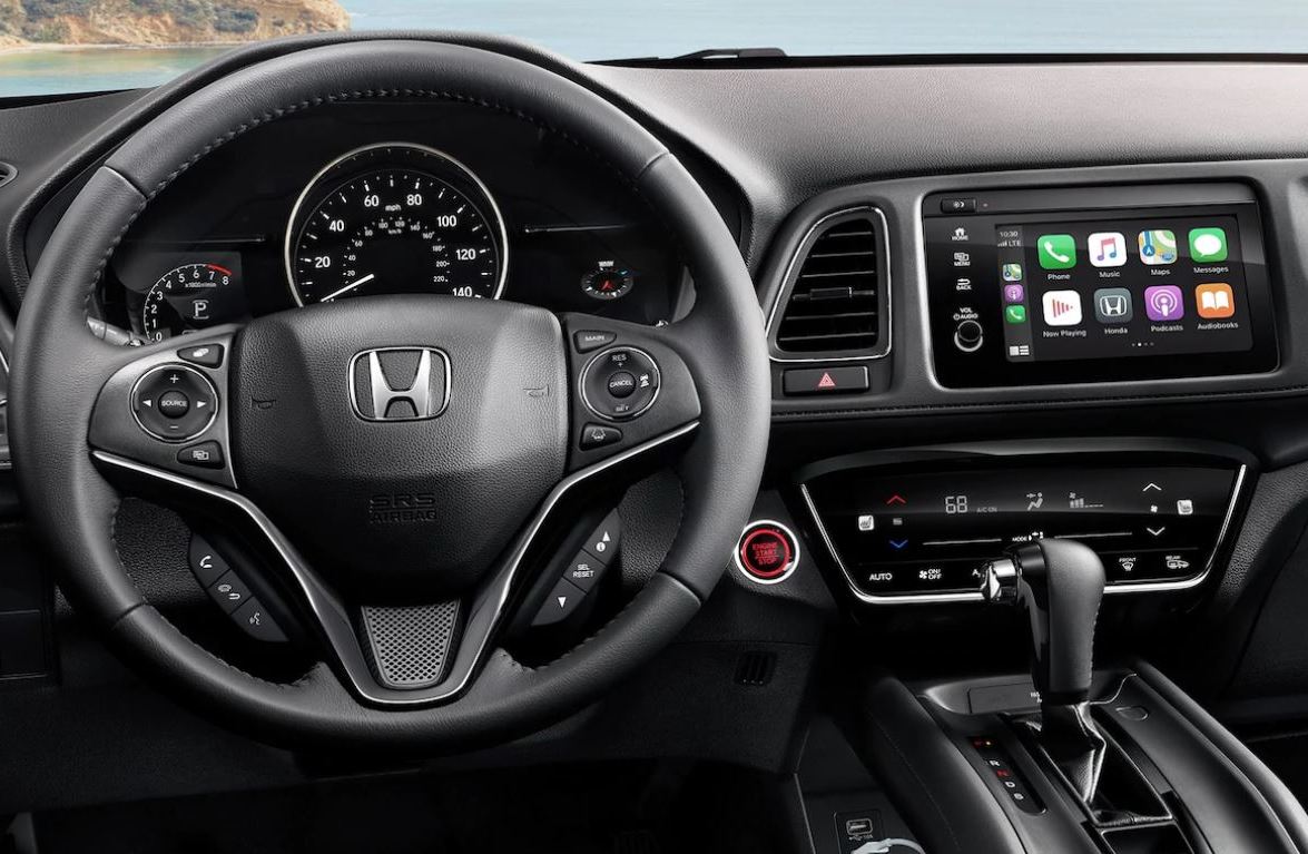 Interior of the 2021 Honda HR-V