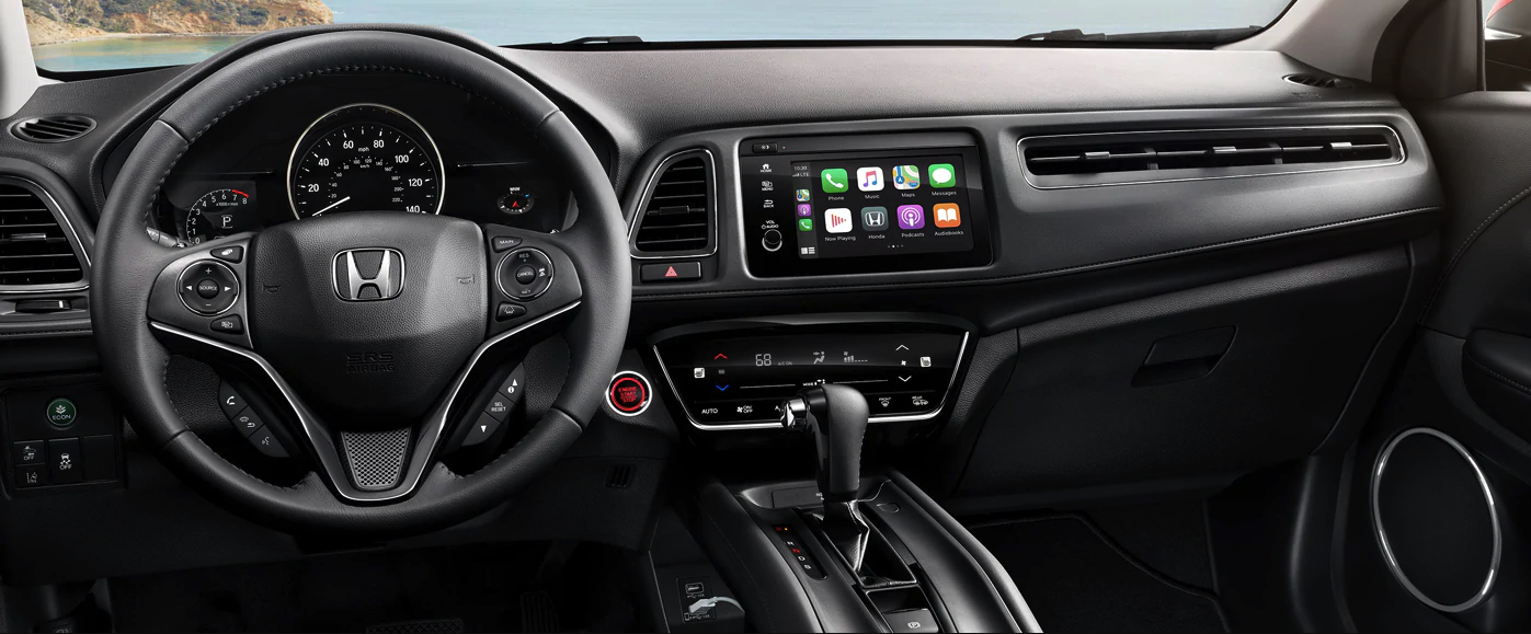 Interior of the 2021 Honda HR-V
