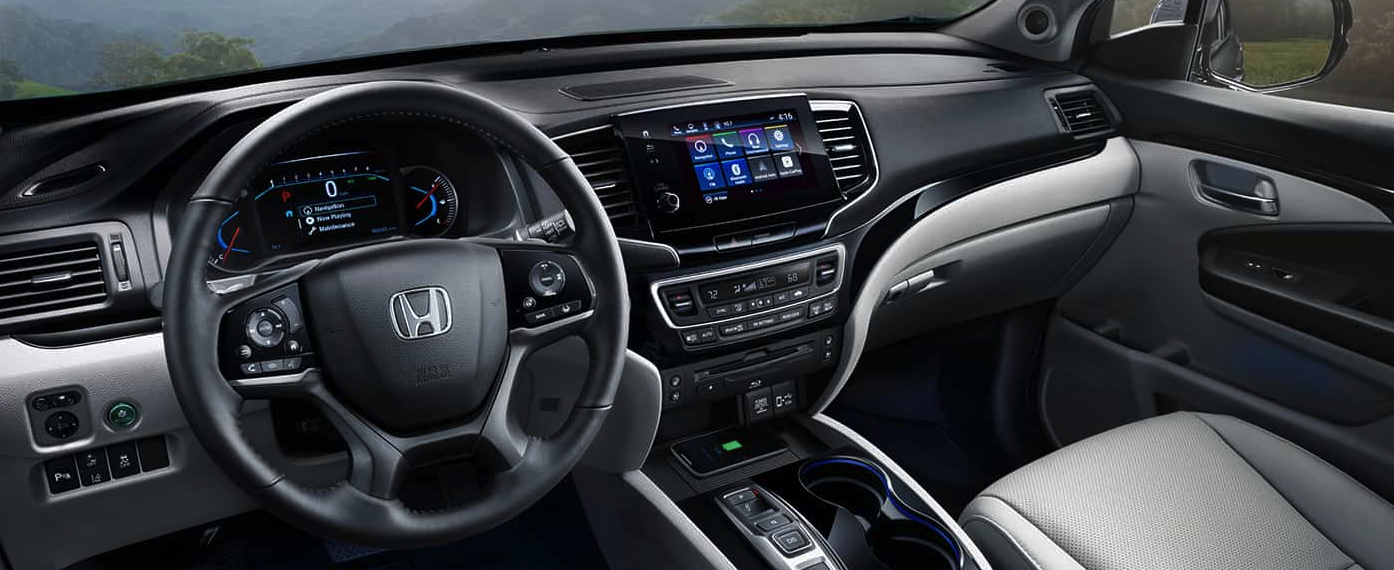 Interior of the 2021 Honda Pilot