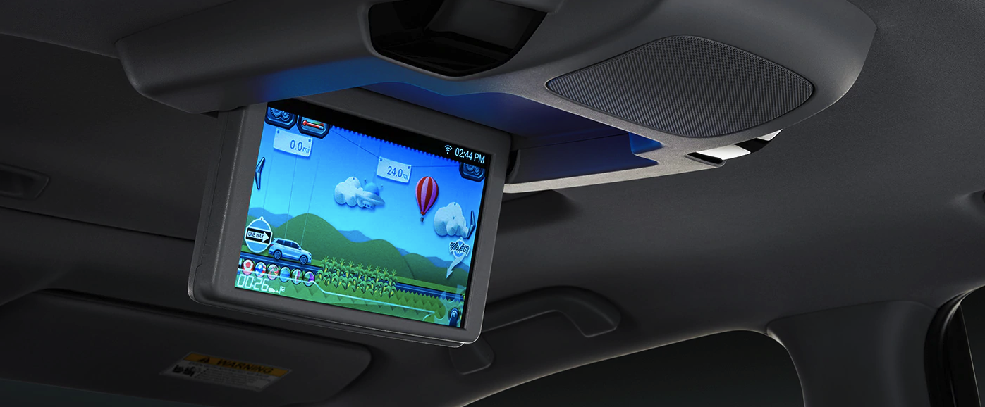 Available Advanced Rear Entertainment System in the 2021 Honda Pilot