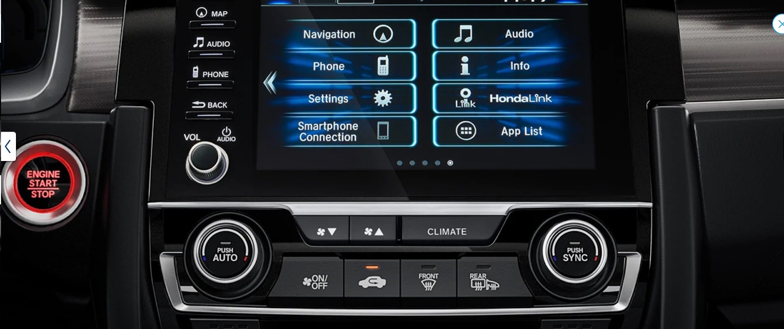 2021 Honda Civic Touchscreen