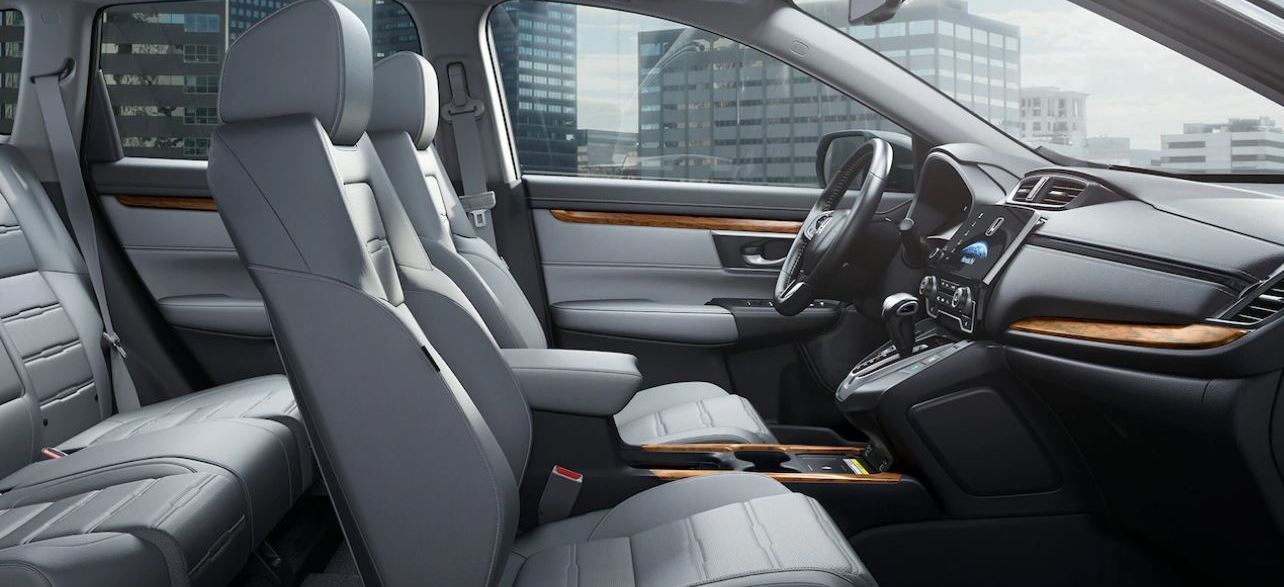 Interior of the 2021 CR-V