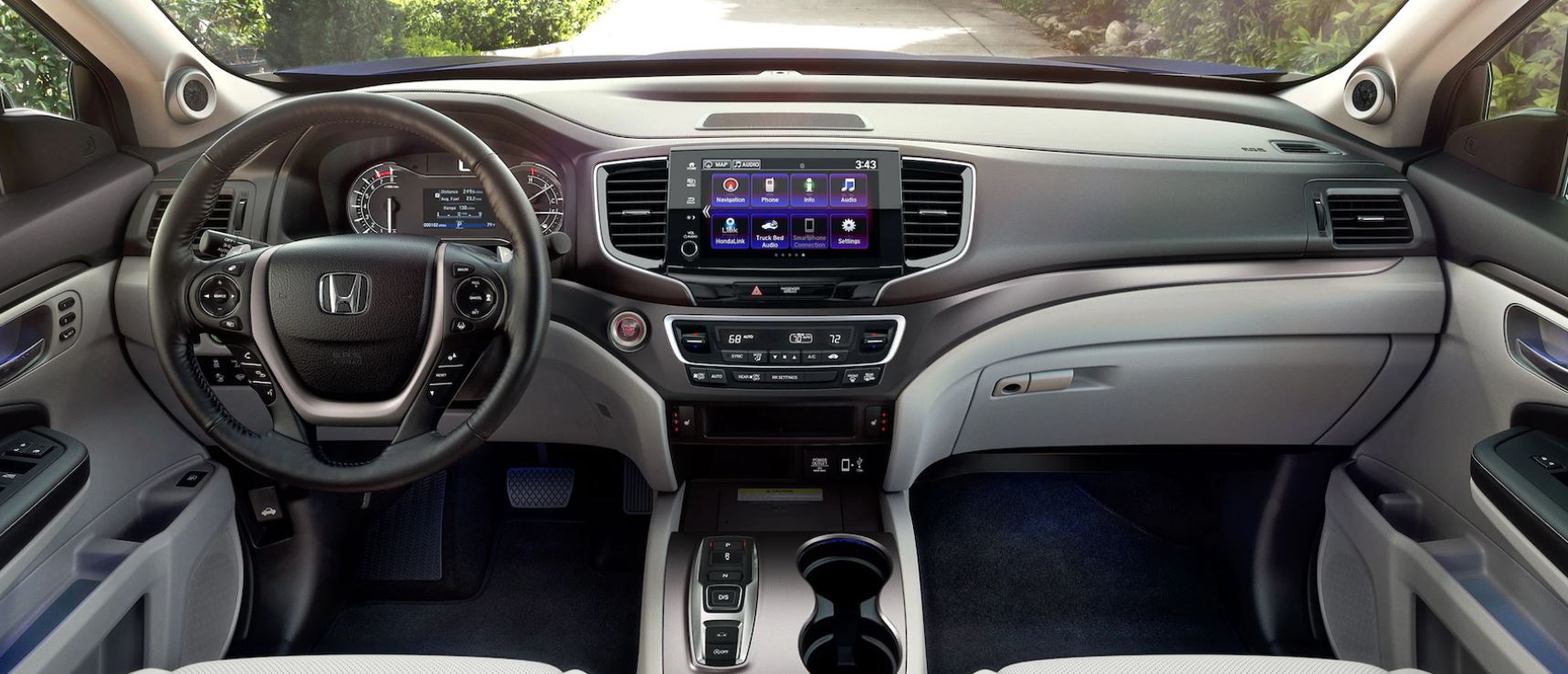 Interior of the 2021 Ridgeline