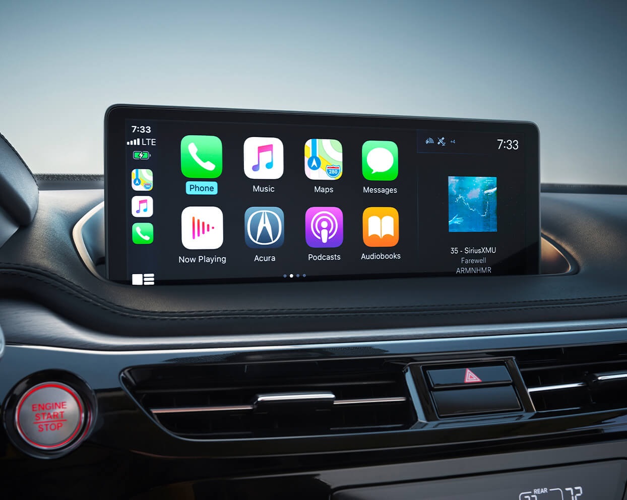 Wireless Apple CarPlay® and Android Auto™ in the 2022 Acura MDX in