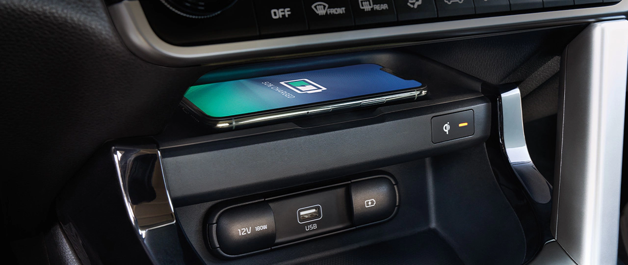 2021 Kia Seltos Wireless Charger