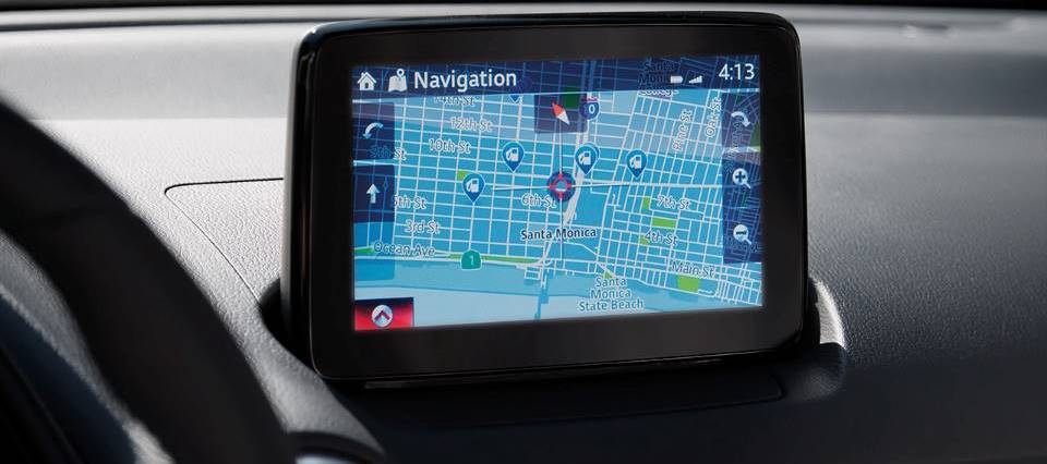 Navigation in the 2021 MAZDA CX-3