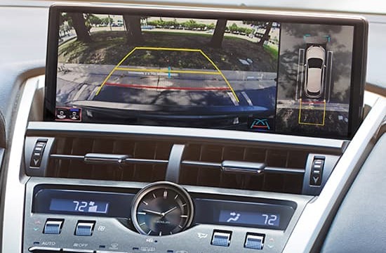 Panoramic View Monitor in the 2021 NX 300