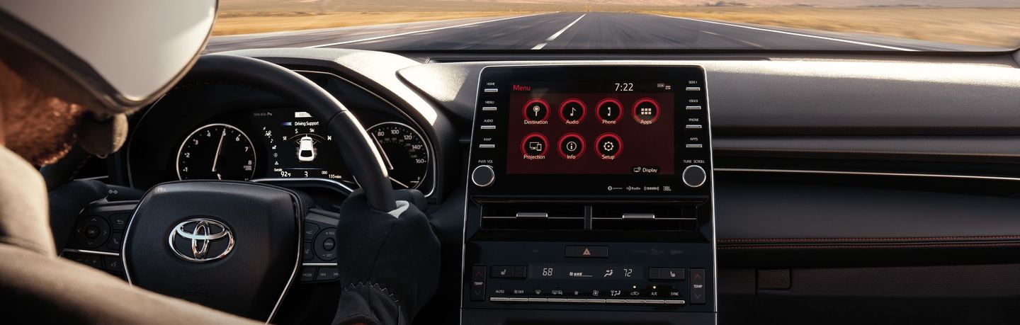 2021 Avalon Hybrid Center Stack