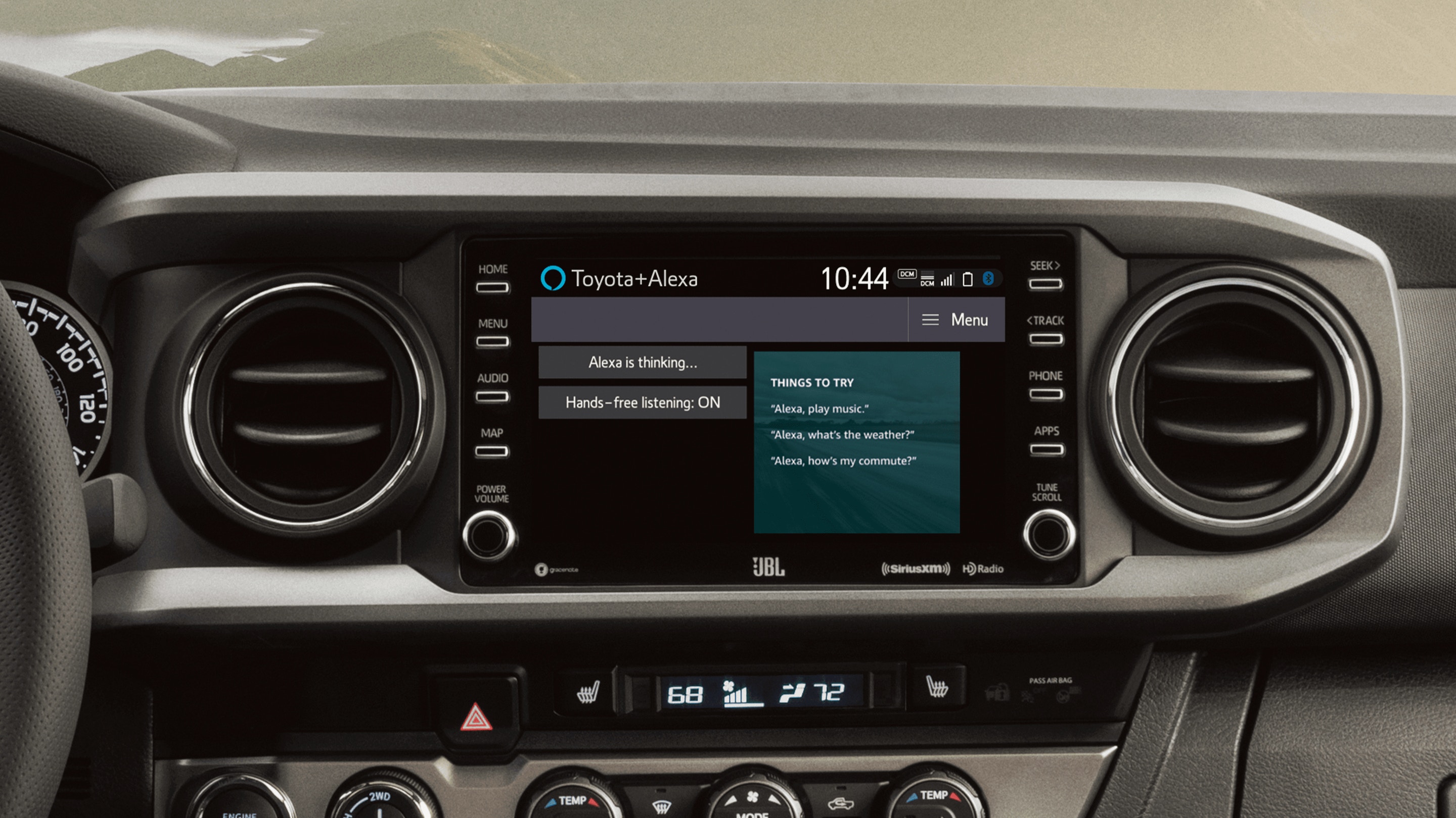Amazon Alexa in the 2021 Toyota Tacoma
