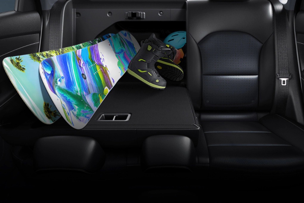 Available Split-Folding Rear Seats In the Kia Forte