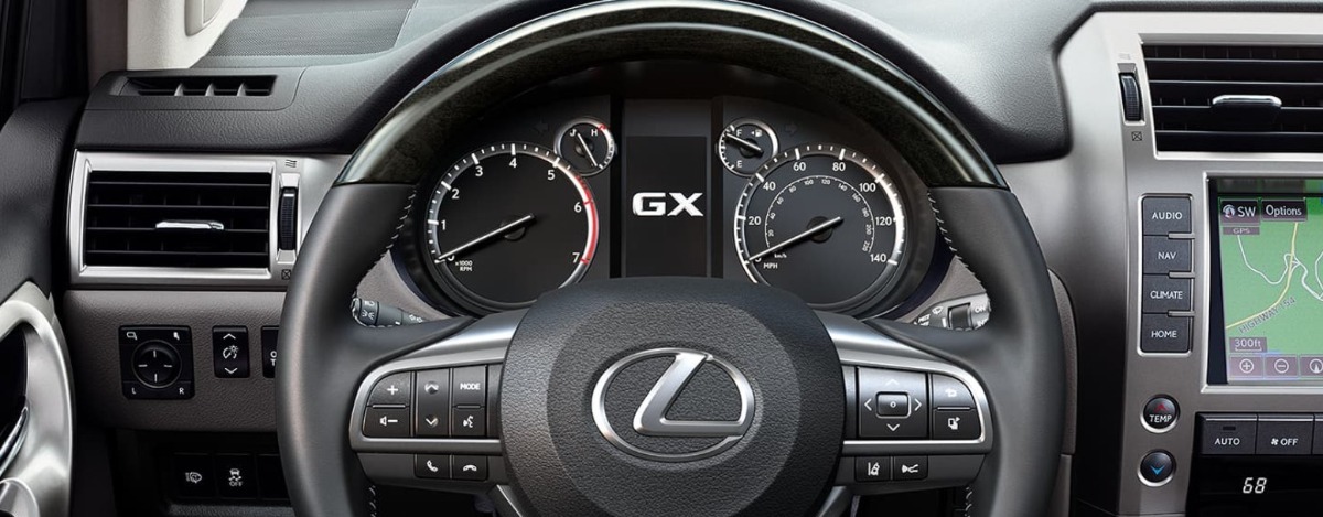 2021 Lexus GX 460 Steering Wheel and Gauge Cluster