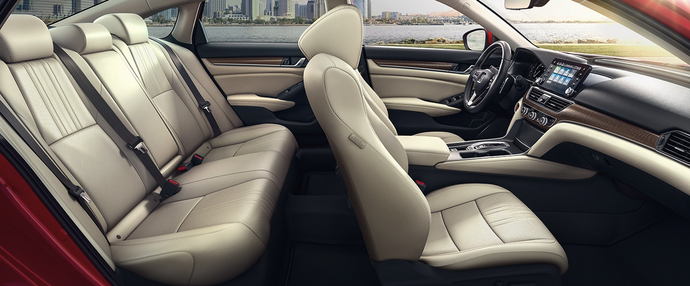 Interior of the 2021 Honda Accord Hybrid