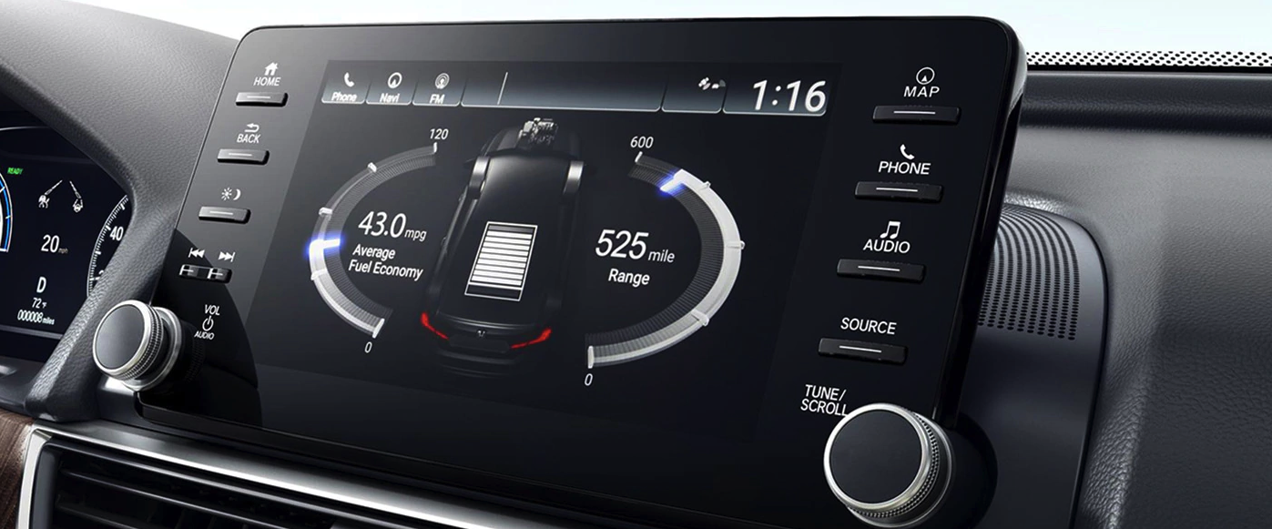 Stay Informed in the 2021 Honda Accord Hybrid