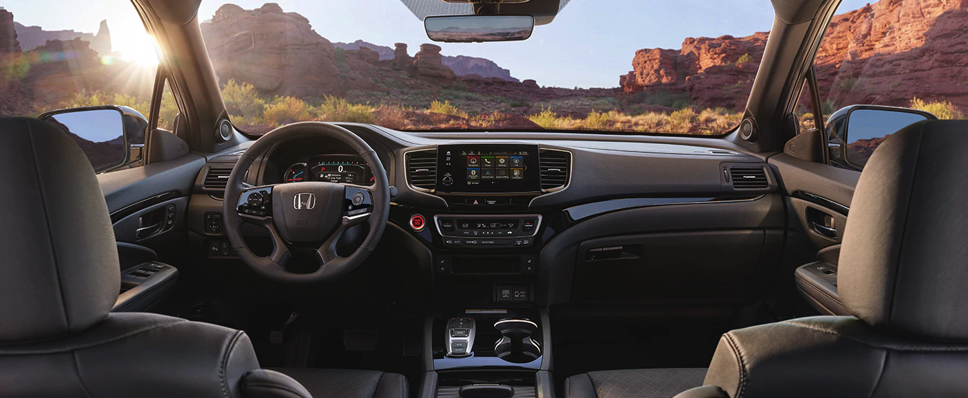 Interior of the 2021 Honda Passport