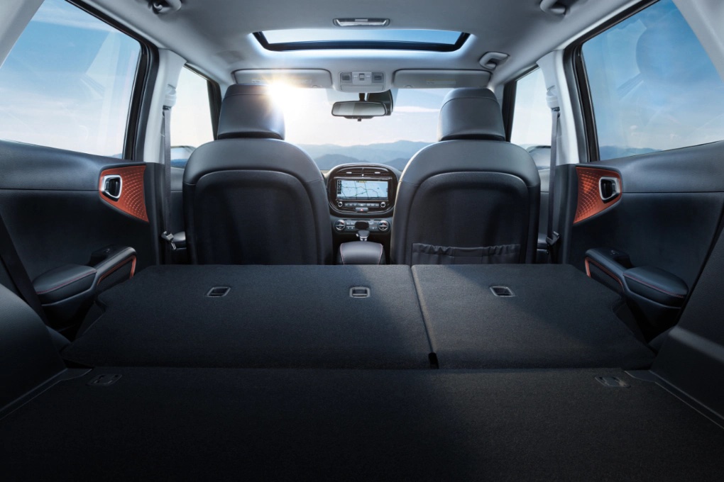 Rear Cargo Area in the 2021 Kia Soul
