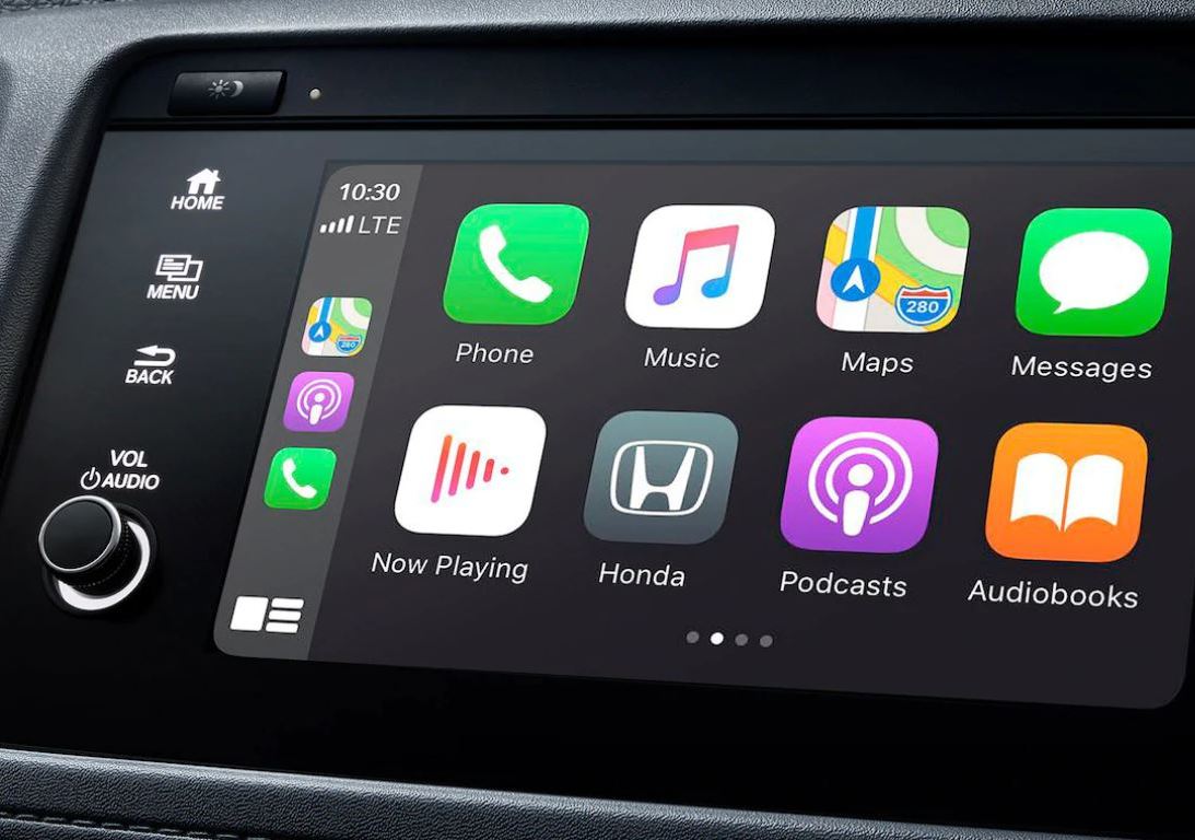 Touchscreen in the 2021 Honda HR-V
