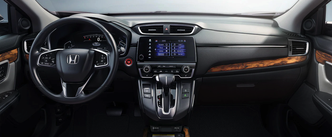 Interior of the 2021 Honda CR-V