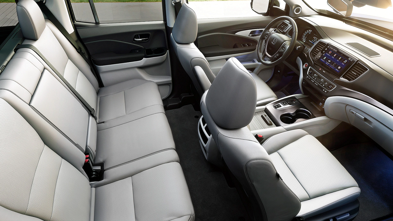 Interior of the 2021 Honda Ridgeline