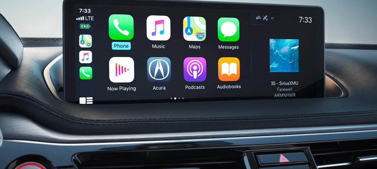 Apple CarPlay® in the 2022 Acura MDX