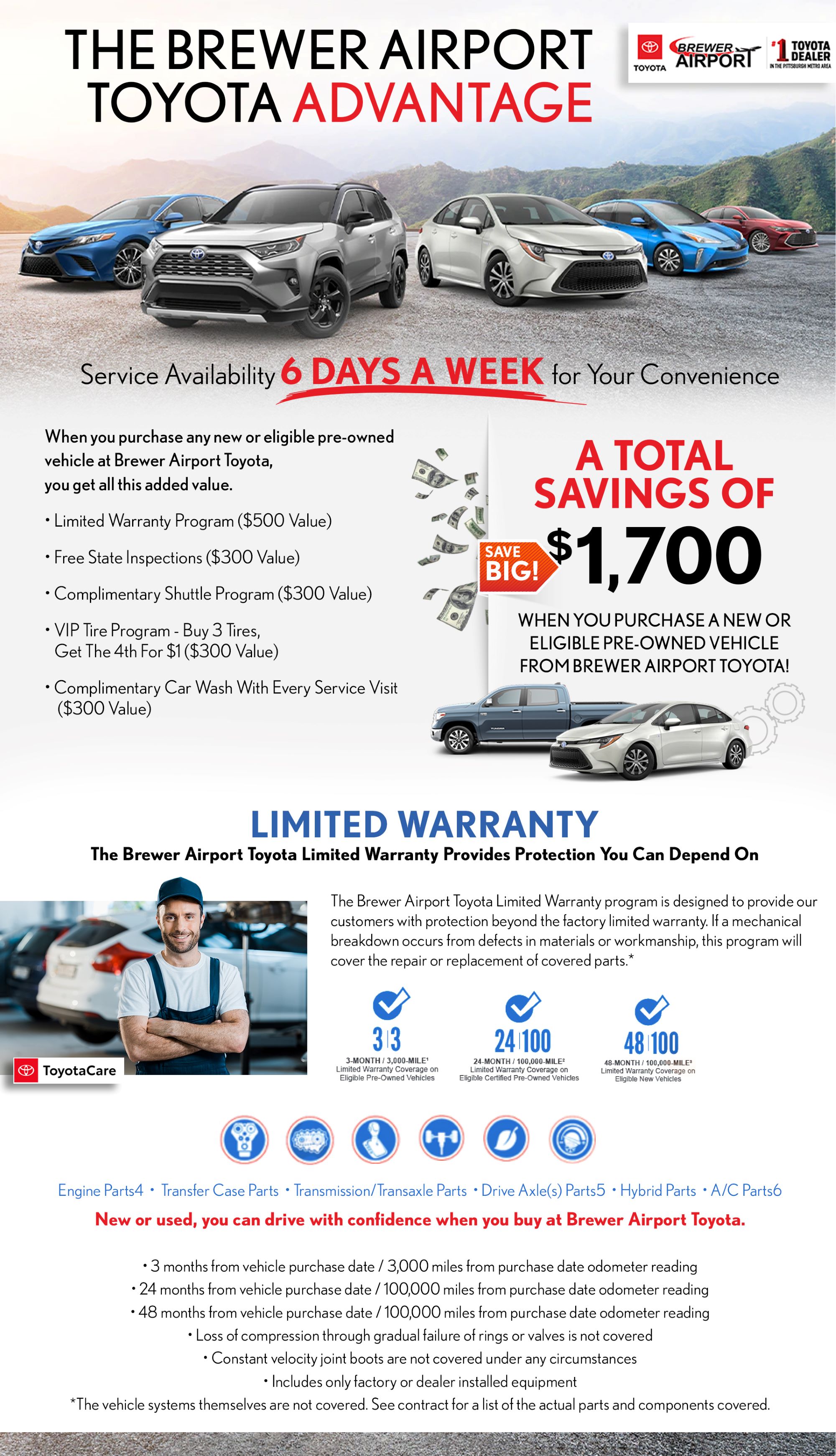 The Brewer Airport Toyota Advantage Brewer Airport Toyota