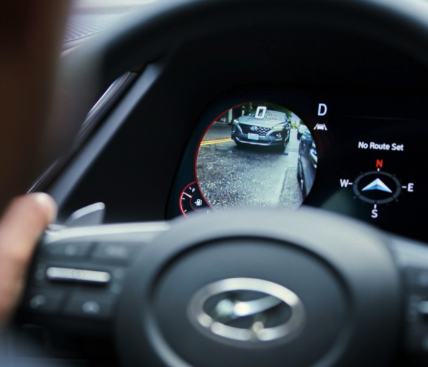 Monitor de puntos ciegos que te ayuda a ver eso que se considera inesperado. 