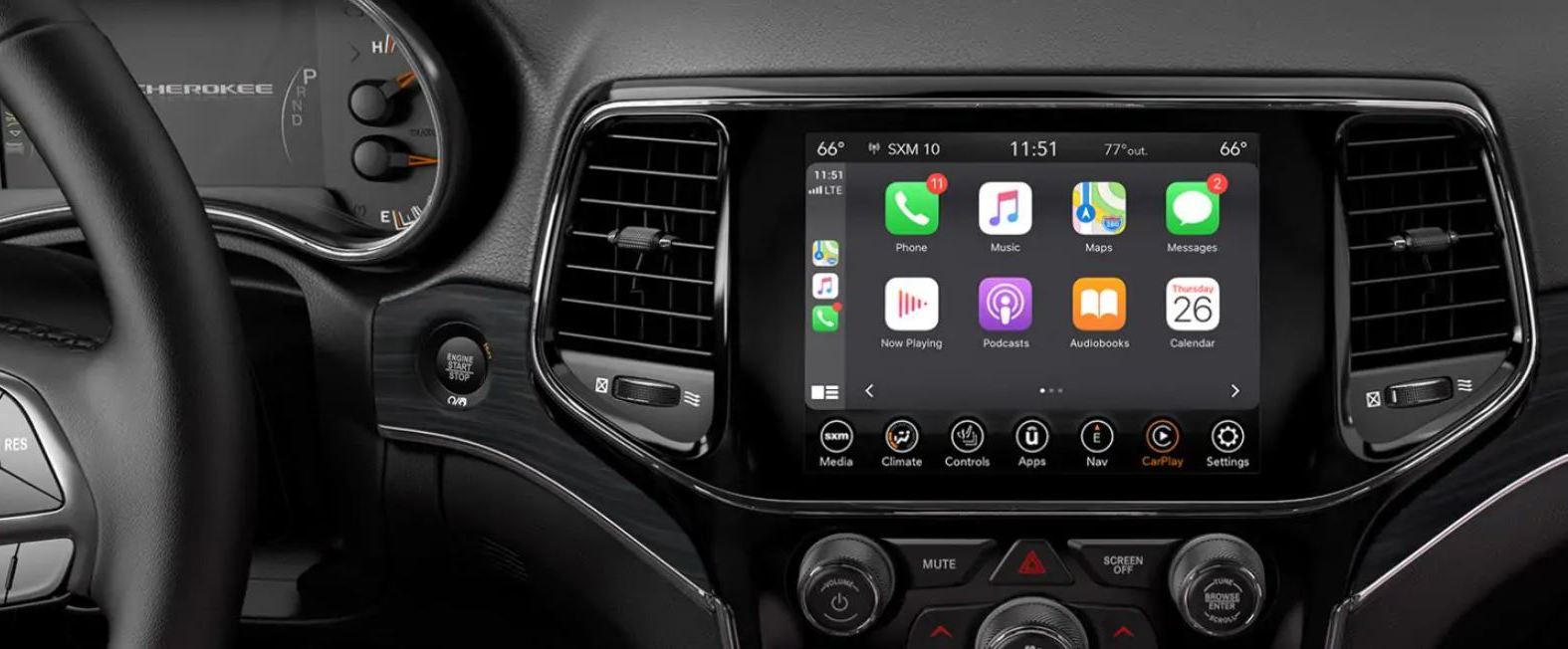 2021 Grand Cherokee Touchscreen
