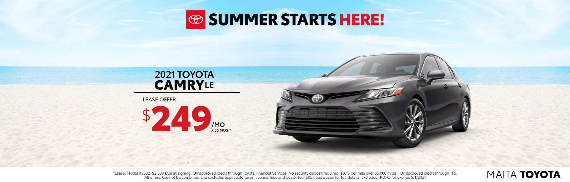 Toyota Camry Incentives