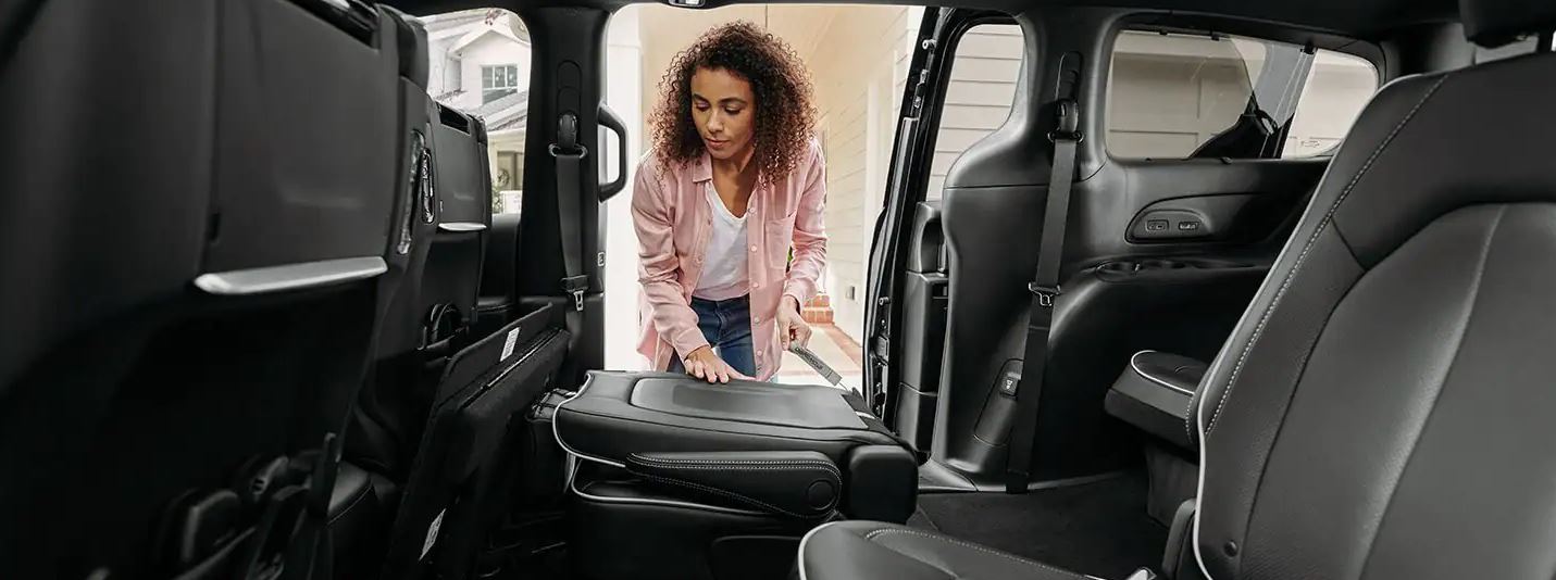 Folding Seats in the 2021 Pacifica