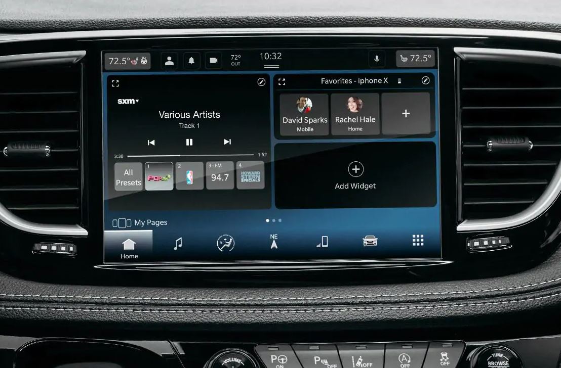 2021 Pacifica Touchscreen