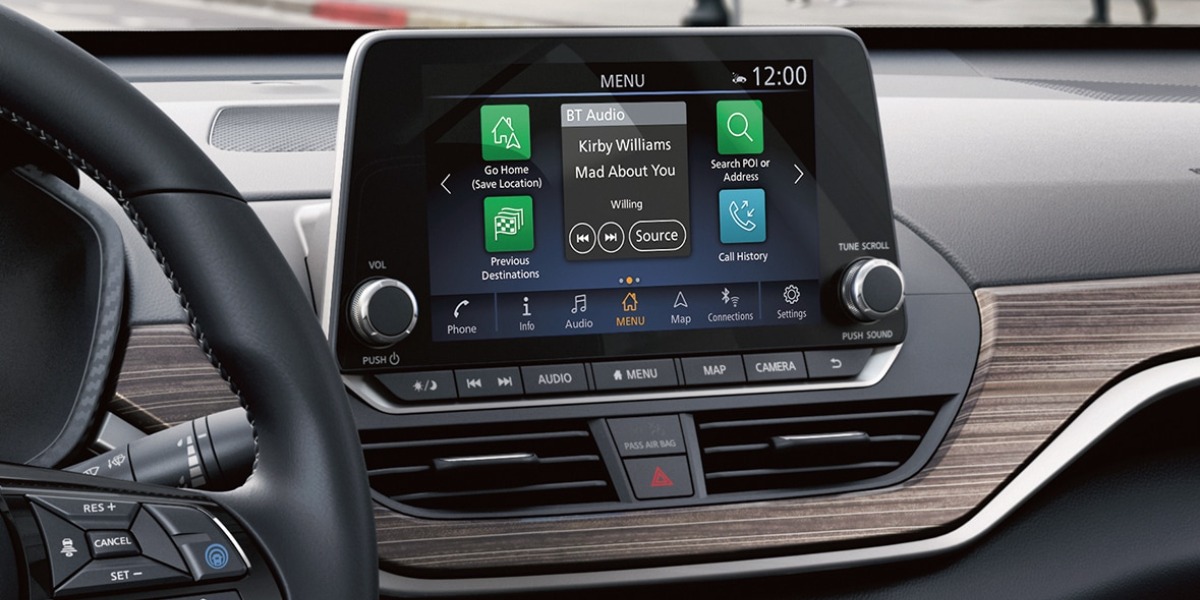 2021 Nissan Altima Touchscreen
