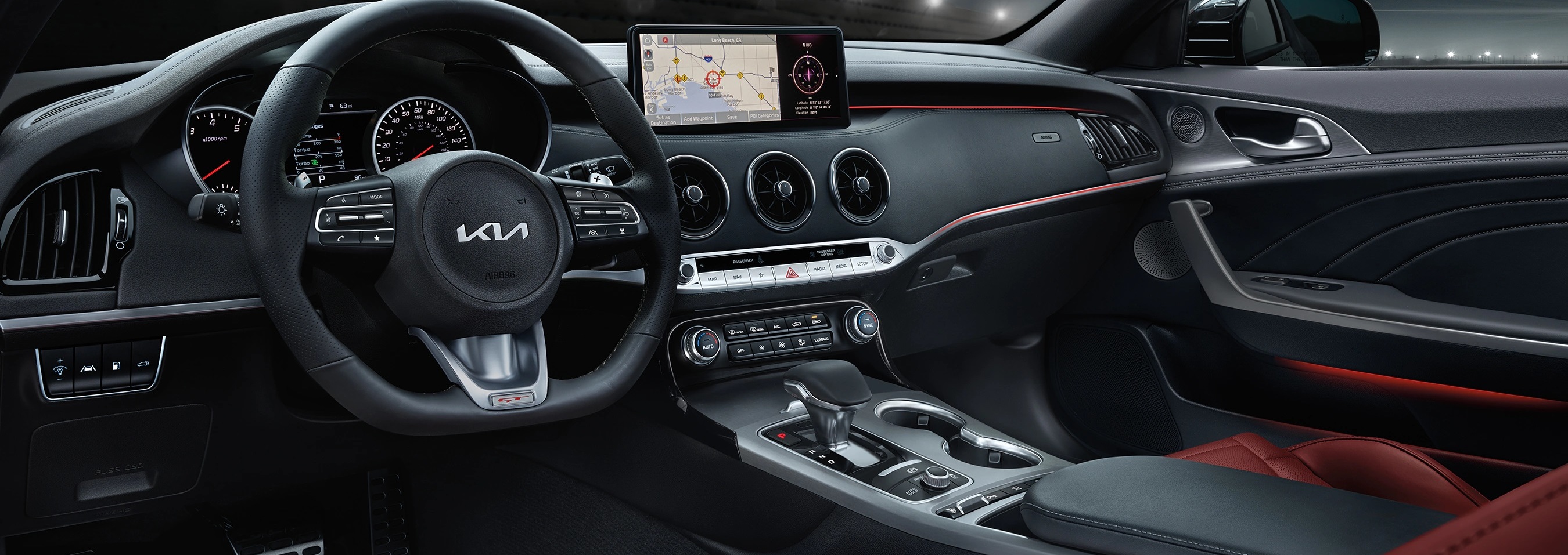 2022 Kia Stinger Dashboard
