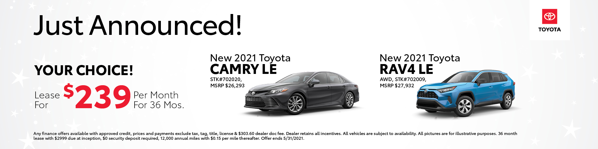 New Gerald Toyota Specials - Gerald Toyota of Matteson