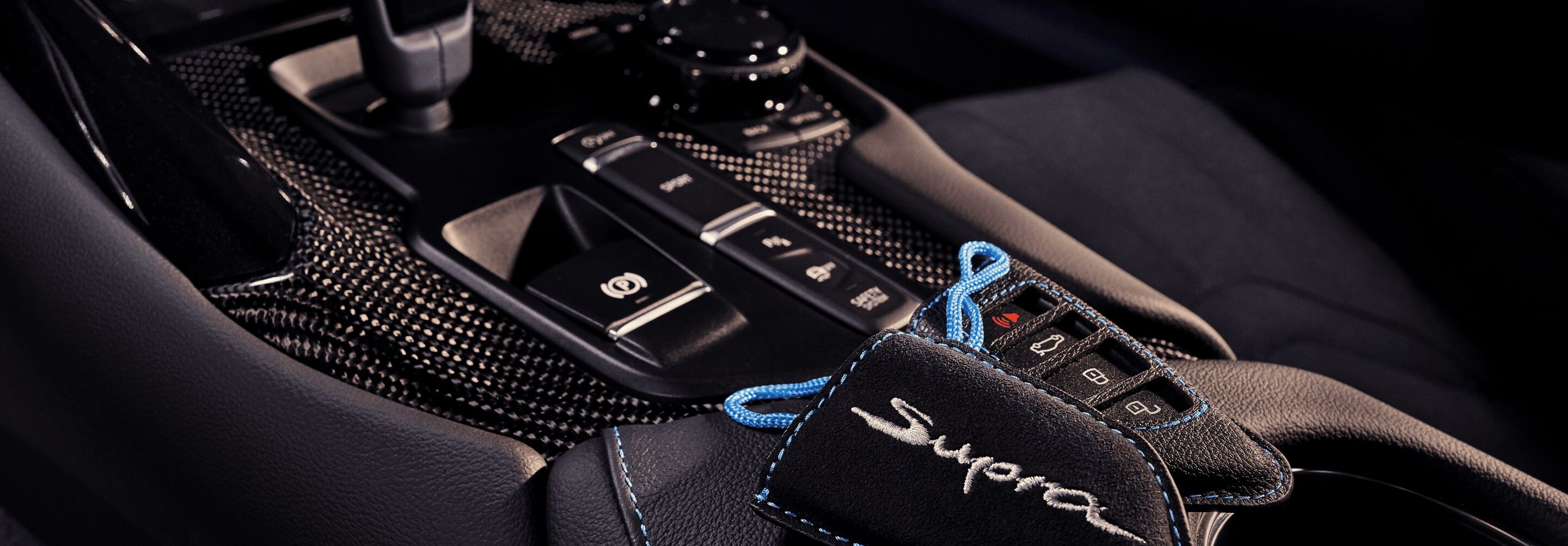 Controls in the 2021 Toyota GR Supra