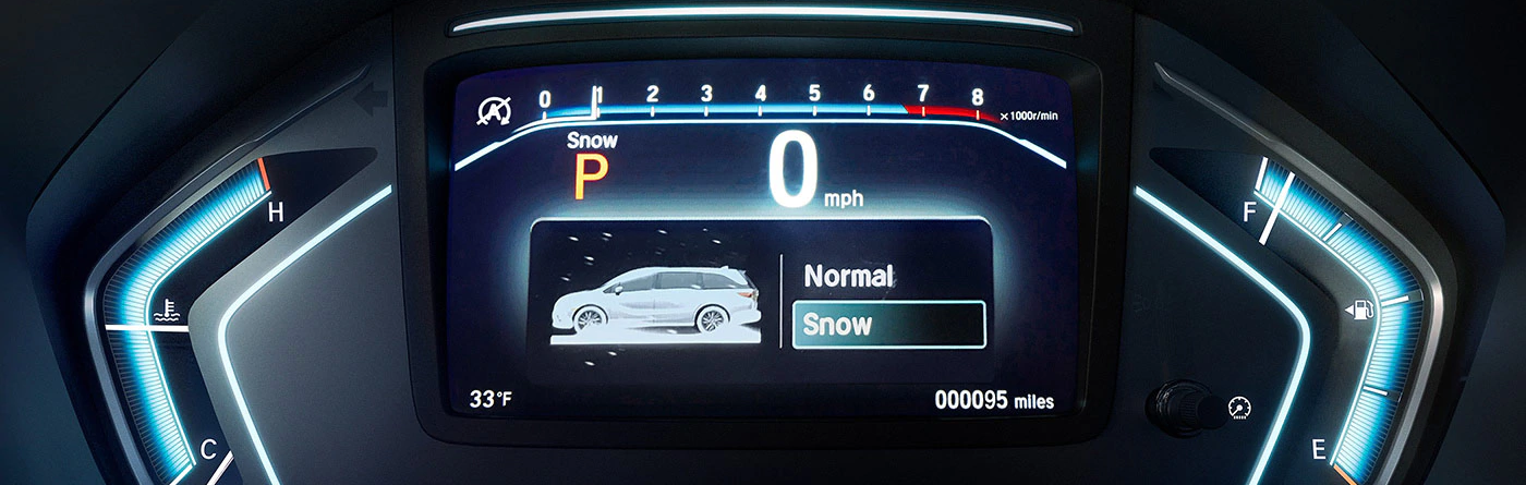 Snow Mode in the 2022 Odyssey
