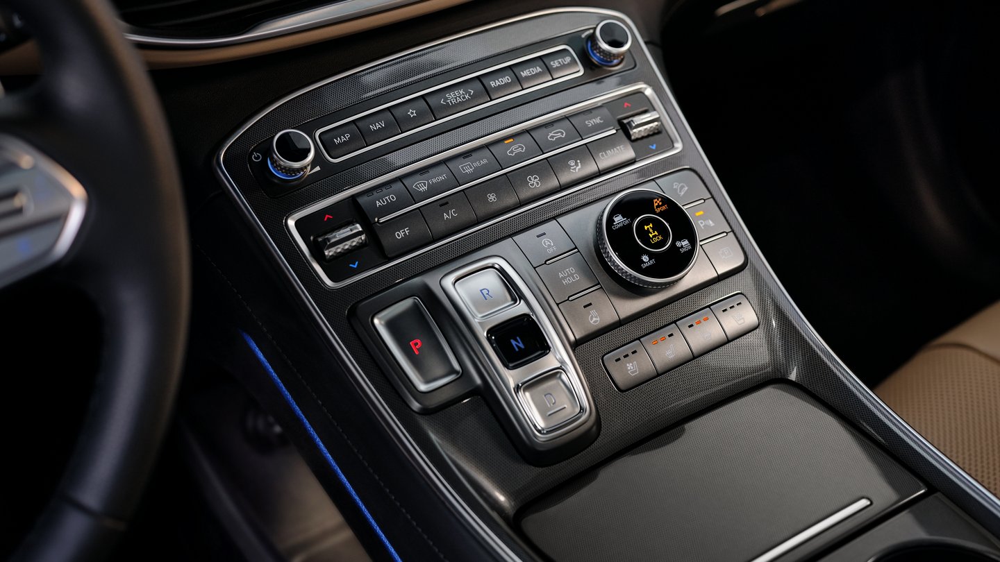 2021 Hyundai Santa Fe Controls