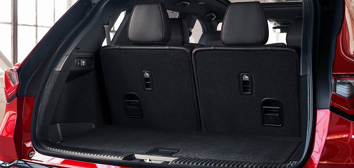 Rear Storage in the 2022 MDX