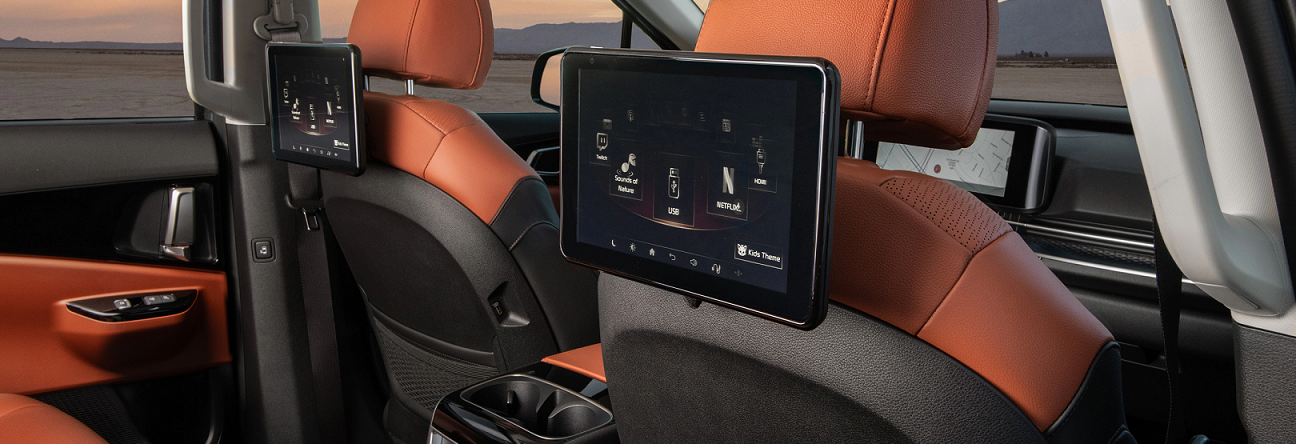 2022 Carnival Rear Entertainment System