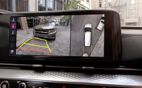 Surround View Monitor in the 2022 Carnival